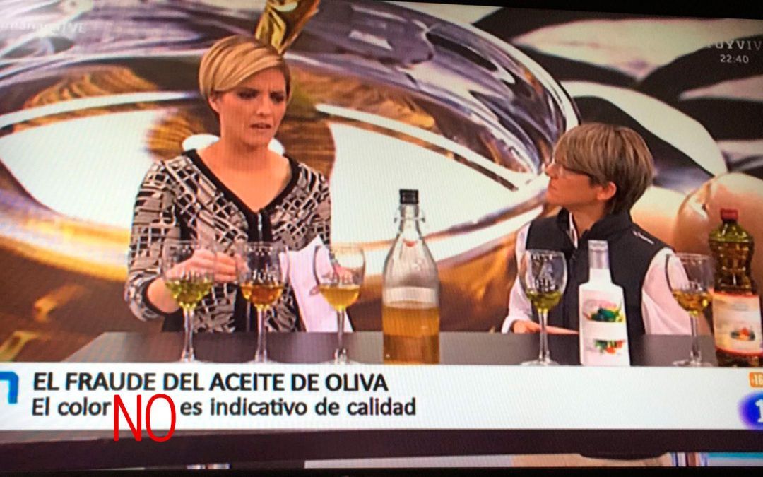 Hablando de «los aceites de oliva» en RTVE