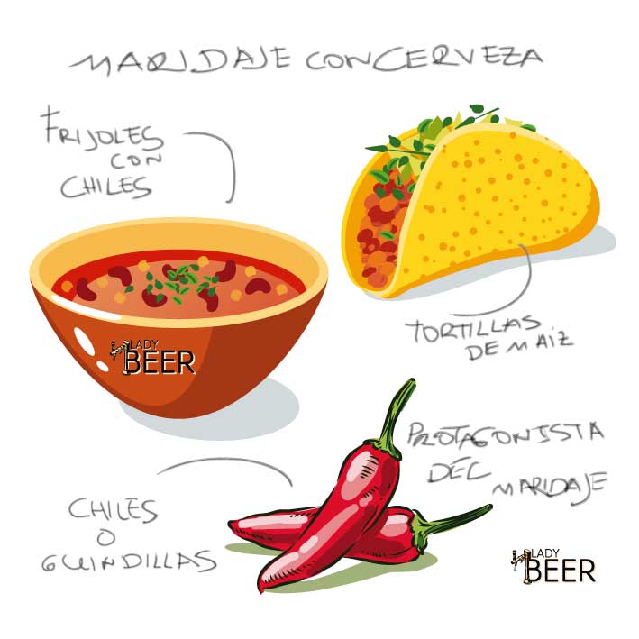 maridaje con cerveza