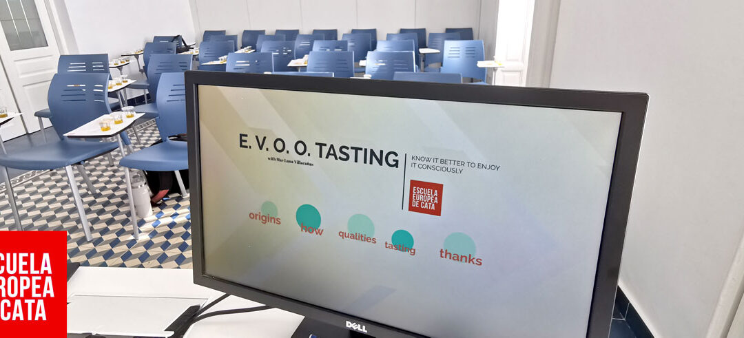 Taller de Cata de Aceites de Oliva para estudiantes de EEUU