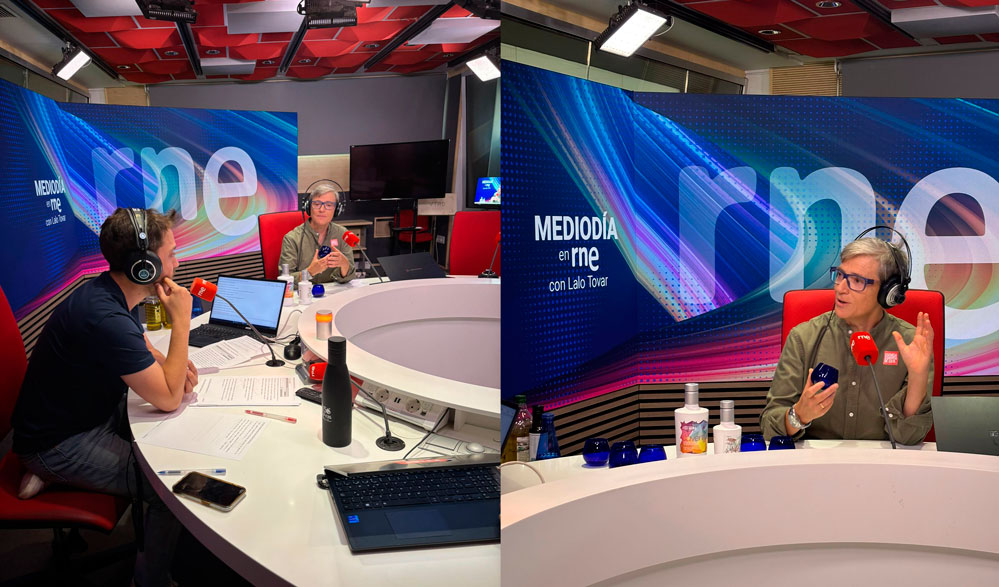 Mar Luna en RNE hablando de Aceites de Oliva