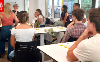 Taller de cata de aceites de oliva para universitarios de EEUU